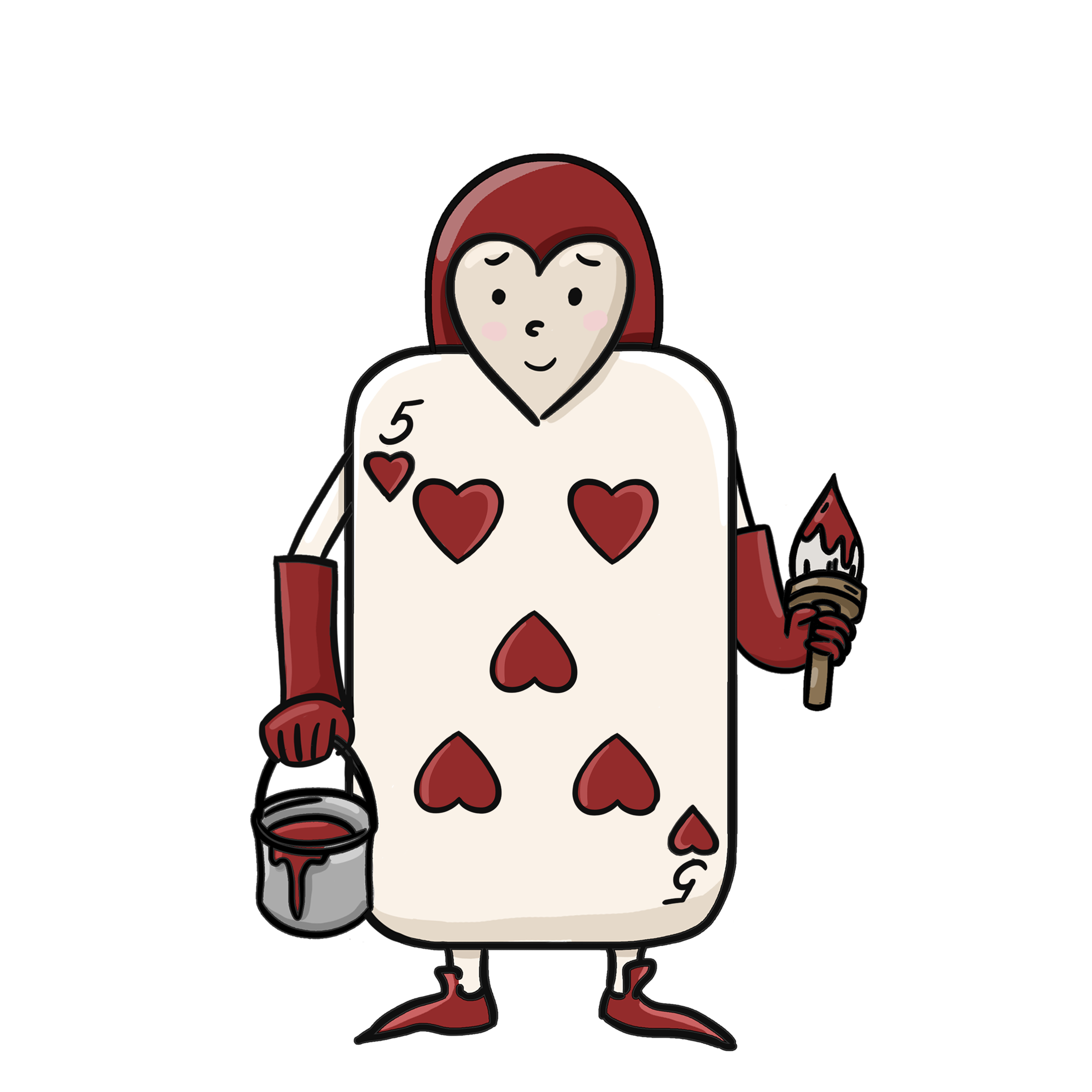 Five of Hearts