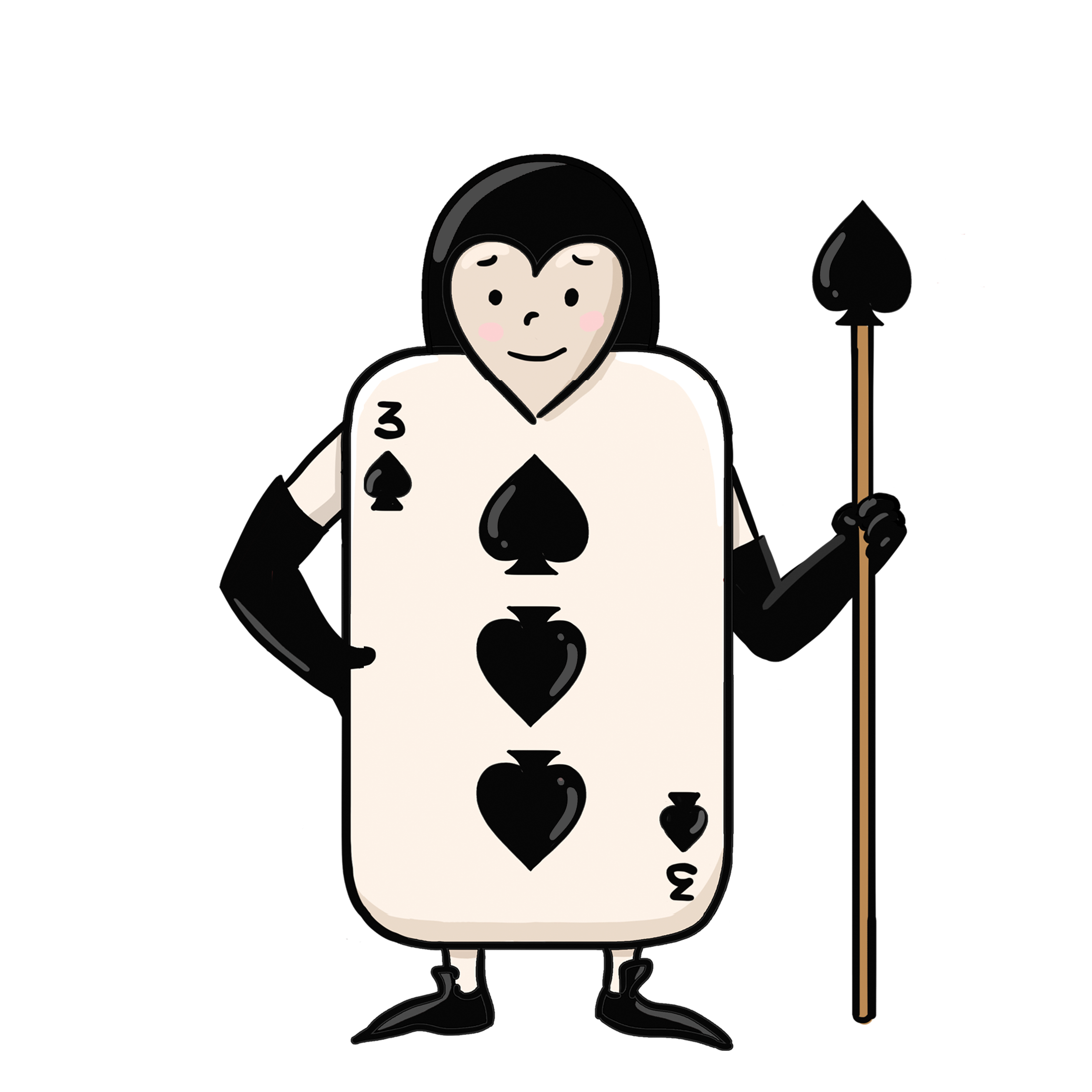 Three of Spades