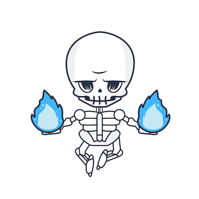 Skeleton Ice Mage